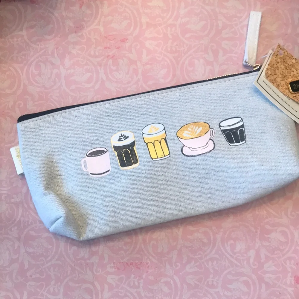 Mara Mi Canvas Pouch with Enamel Pin